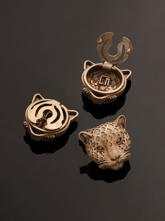 Regal Panther Emblem Button Cover