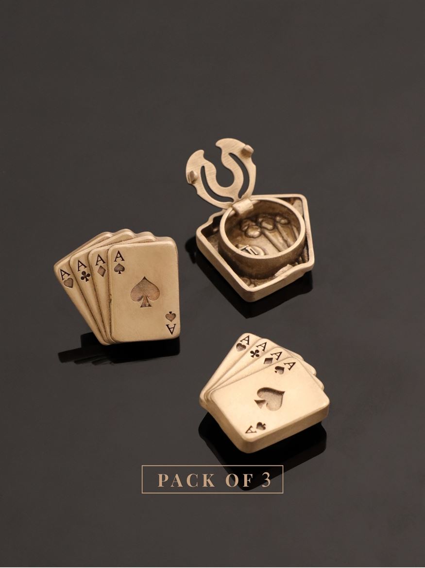 Aces Rule Button Cover