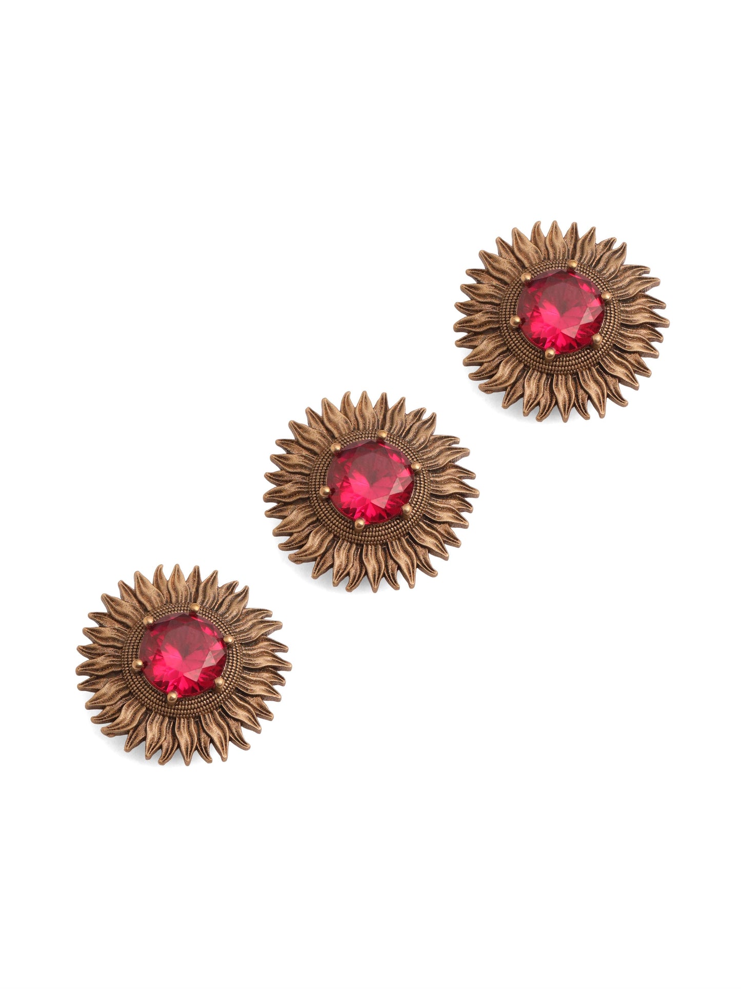 The Bloomed Sunflower Button Cover