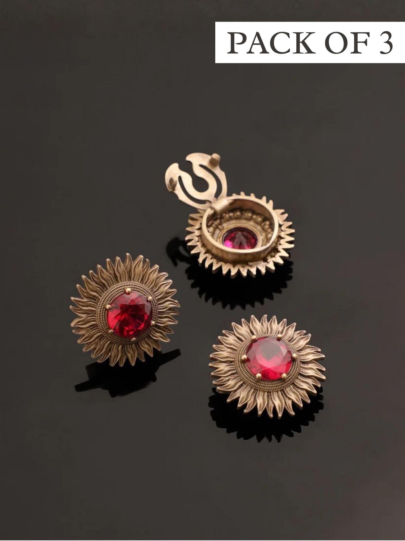 The Bloomed Sunflower Button Cover