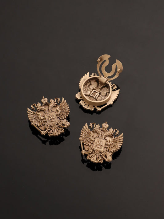 State Emblem Button Cover