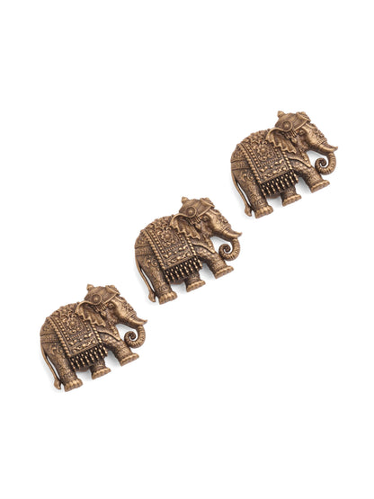 Heritage Elephant Adorned Button Cover