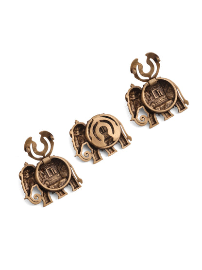 Heritage Elephant Adorned Button Cover