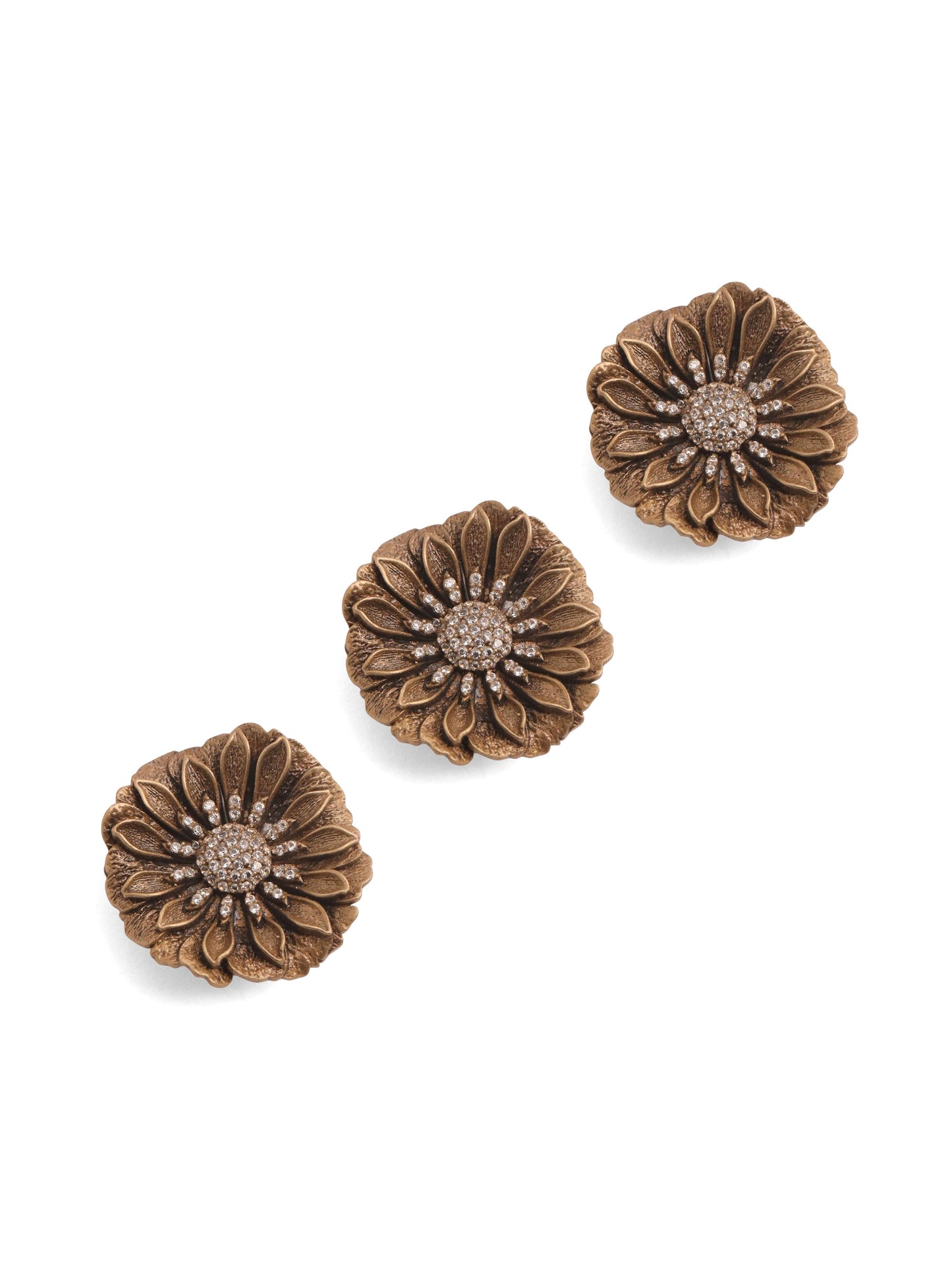 Floral Magic Button Cover