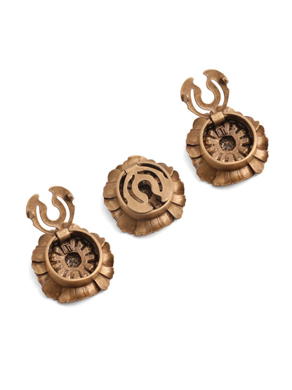 Floral Magic Button Cover