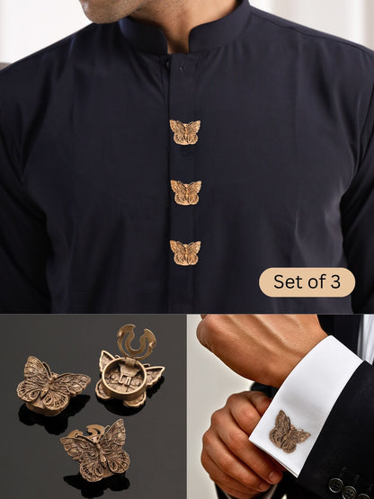 Fly High Button Cover