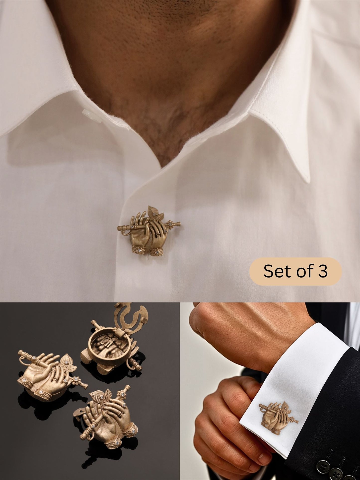 Divine Flute Button Cover
