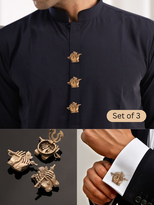 Divine Flute Button Cover
