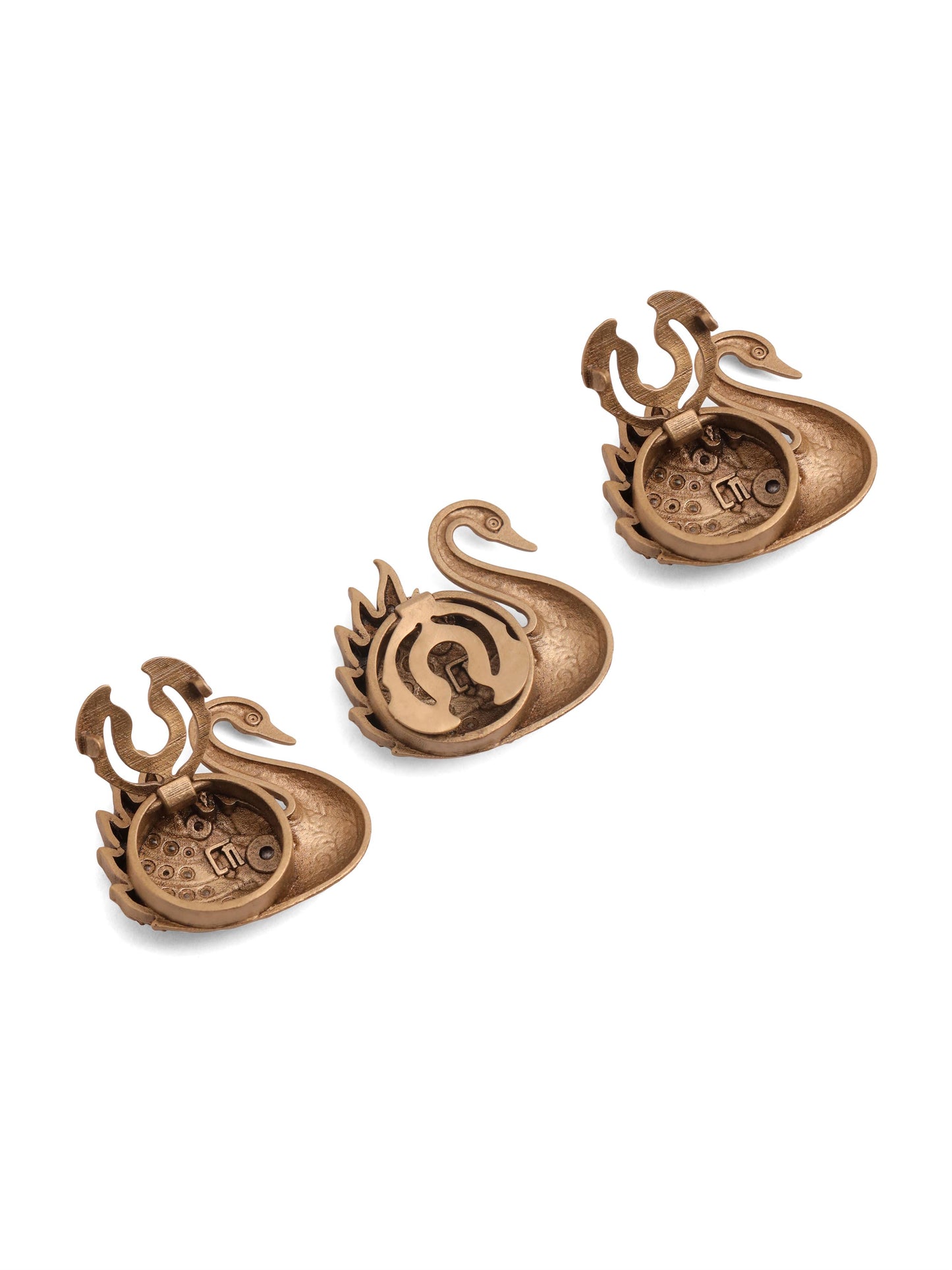 Regal Swan Crest Button Cover