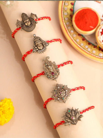 Shree Hari Divine Convertible Rakhi Button Cover