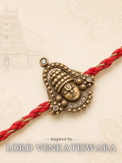Shree Hari Divine Convertible Rakhi Button Cover
