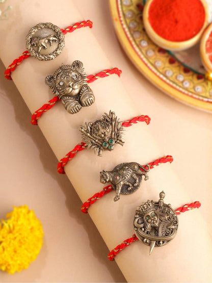 Jungle Kings Convertible Rakhi Button Cover