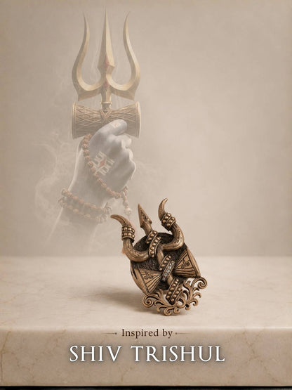 Cosmic Shiva Convertible Rakhi Button Cover