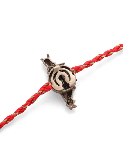 Vrindavan Melody Convertible Rakhi Button Cover