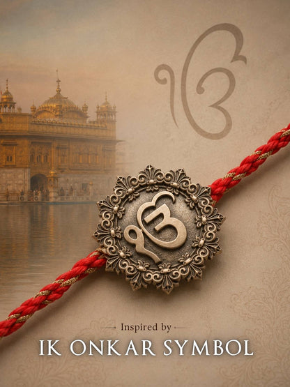 Eternal Symbols Convertible Rakhi Button Cover