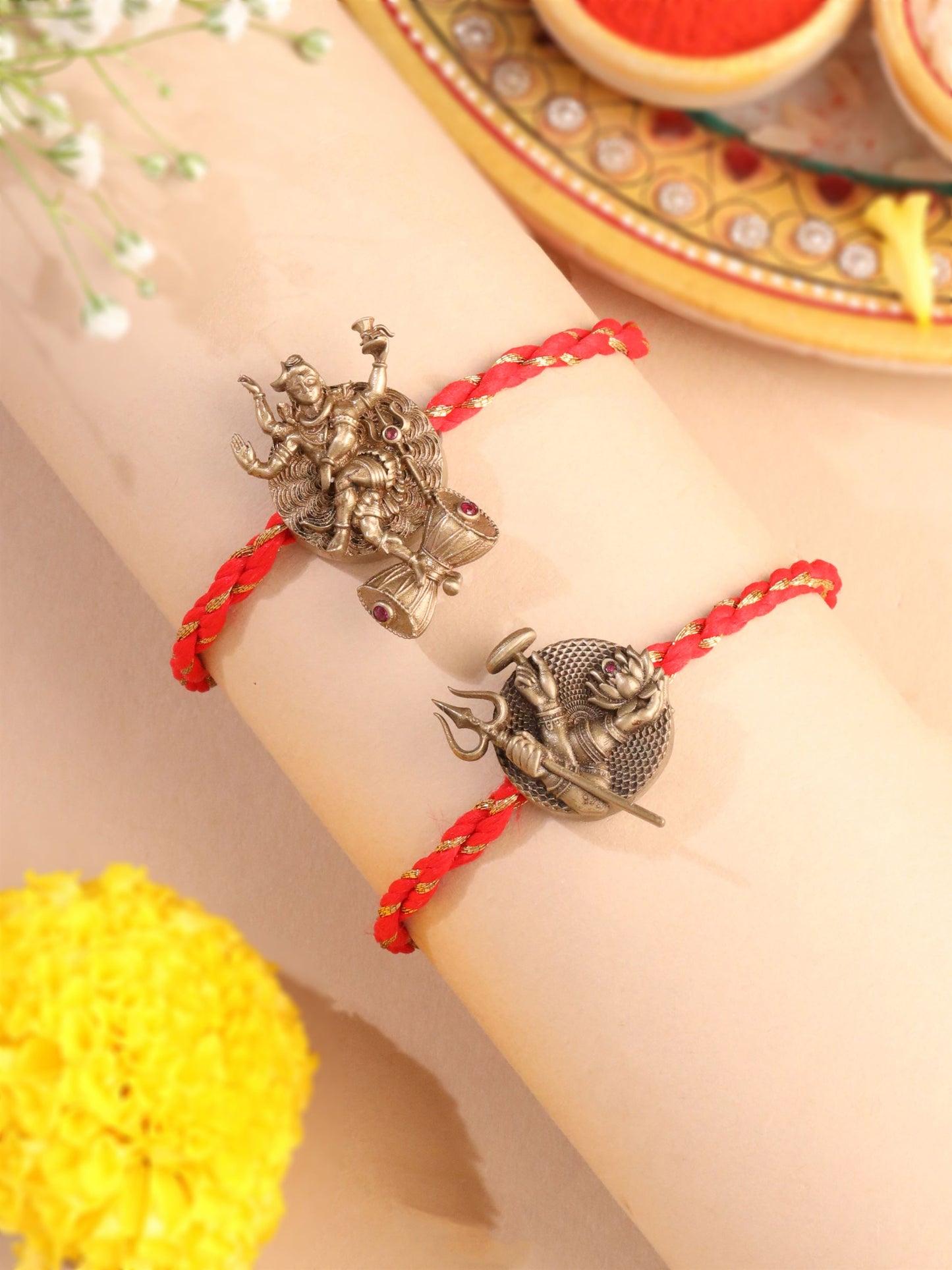 Rudra Shakti Multipurpose Rakhi Button Cover