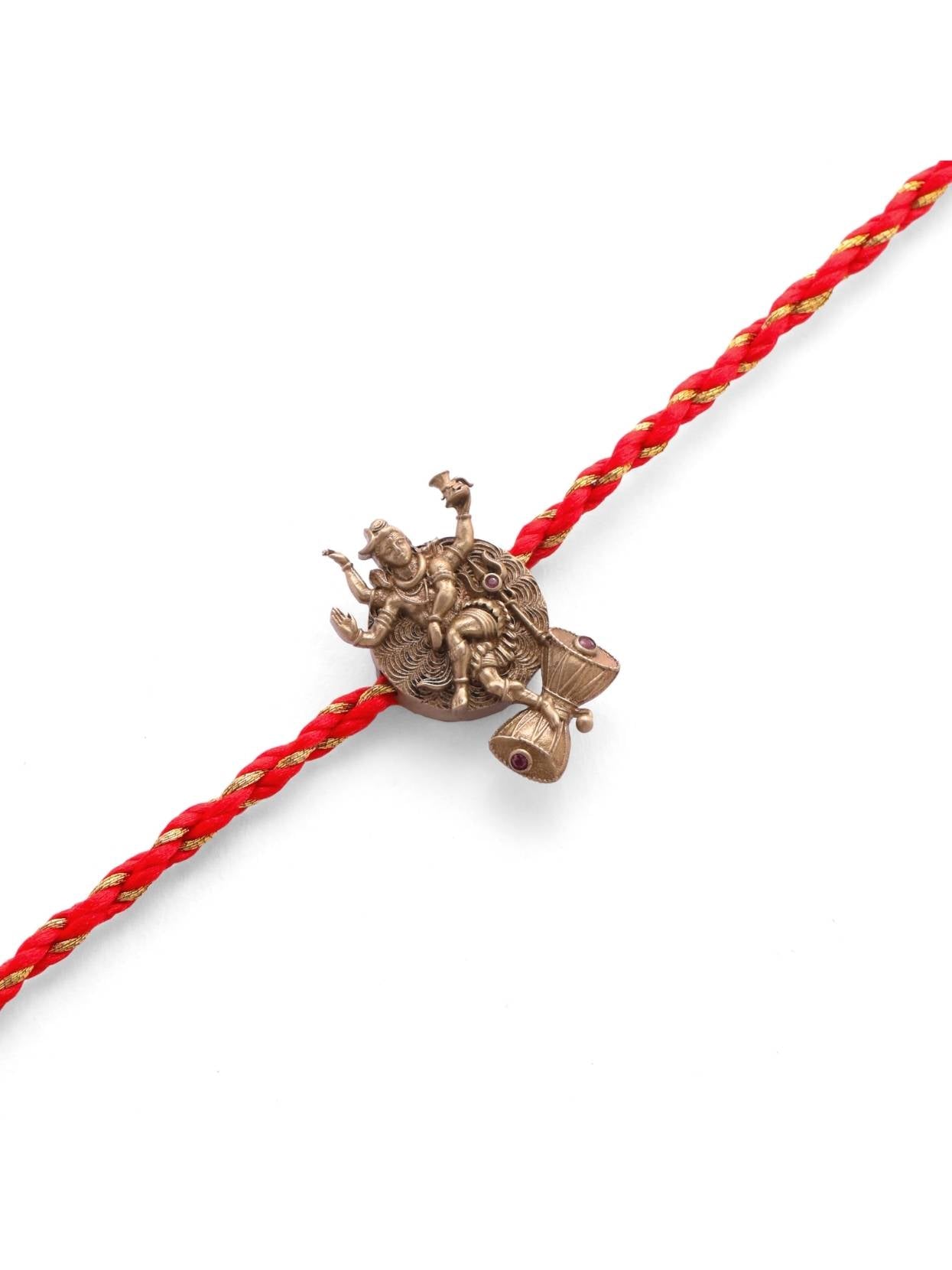 Rudra Shakti Convertible Rakhi Button Cover