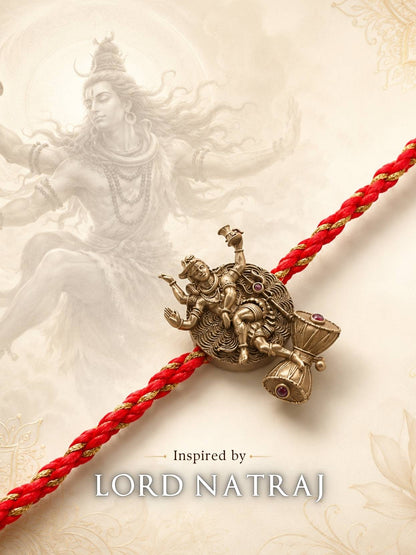 Rudra Shakti Convertible Rakhi Button Cover