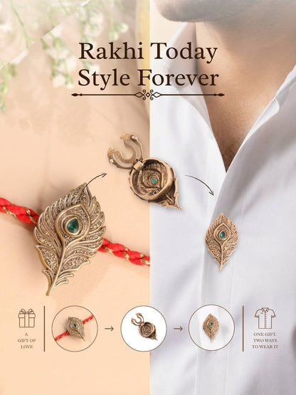 Bal Gopal Convertible Rakhi Button Cover
