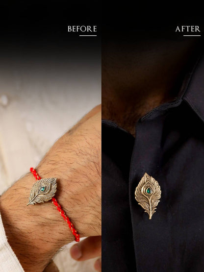 Bal Gopal Convertible Rakhi Button Cover