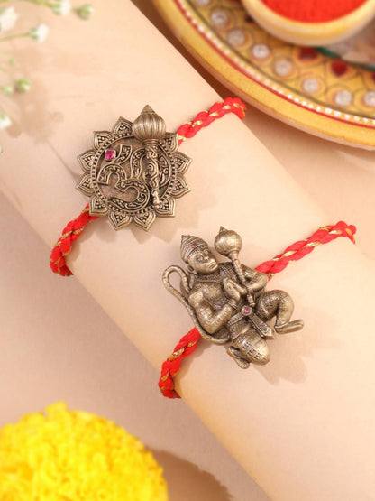 Hanuman Kripa Convertible Rakhi Button Cover