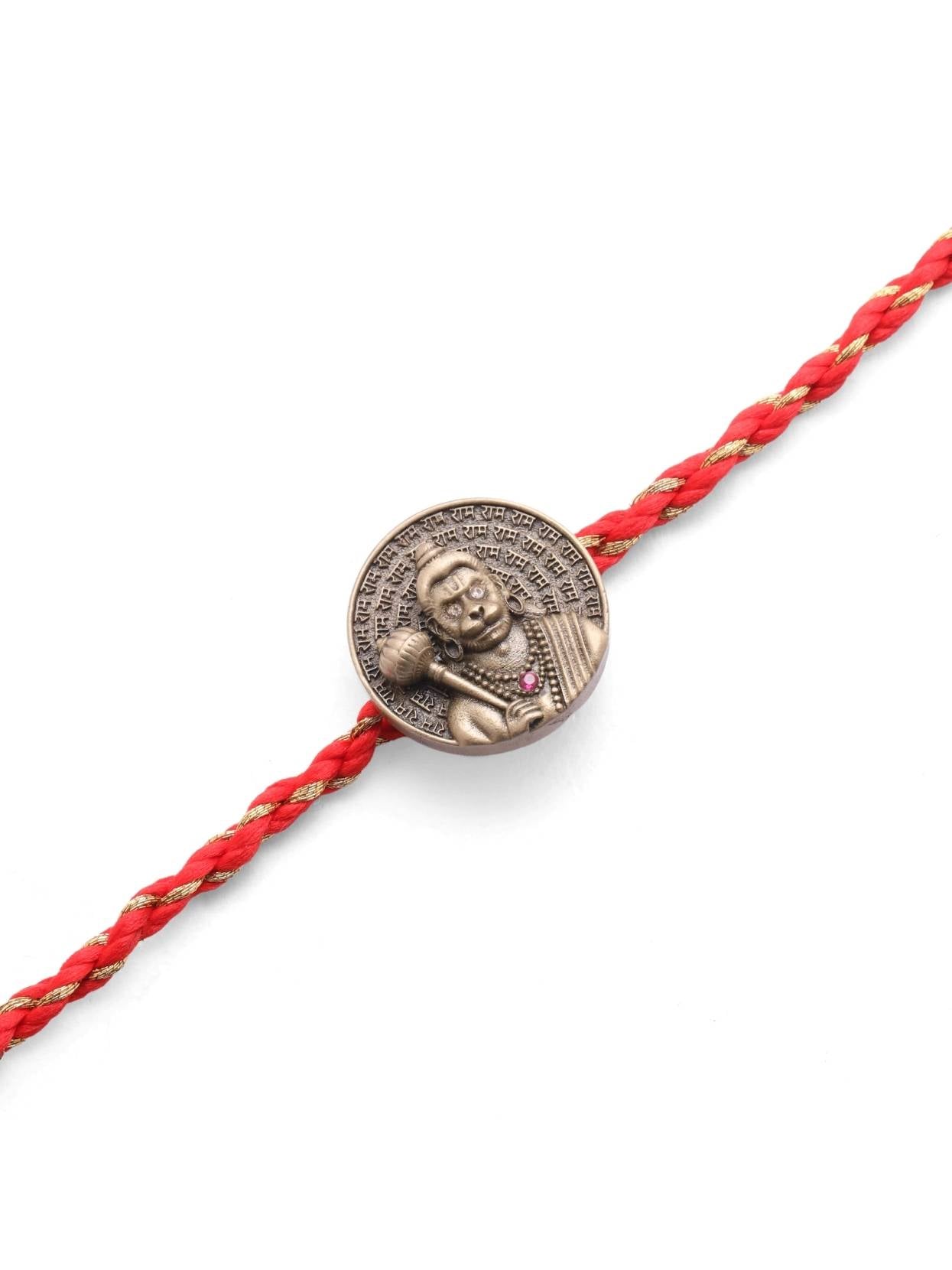 Ram Bhakt Blessings Convertible Rakhi Button Cover