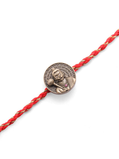Ram Bhakt Blessings Convertible Rakhi Button Cover