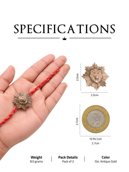 Kings of the Wild Convertible Rakhi Button Cover