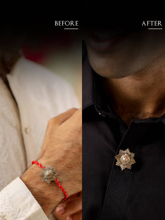 Kings of the Wild Convertible Rakhi Button Cover