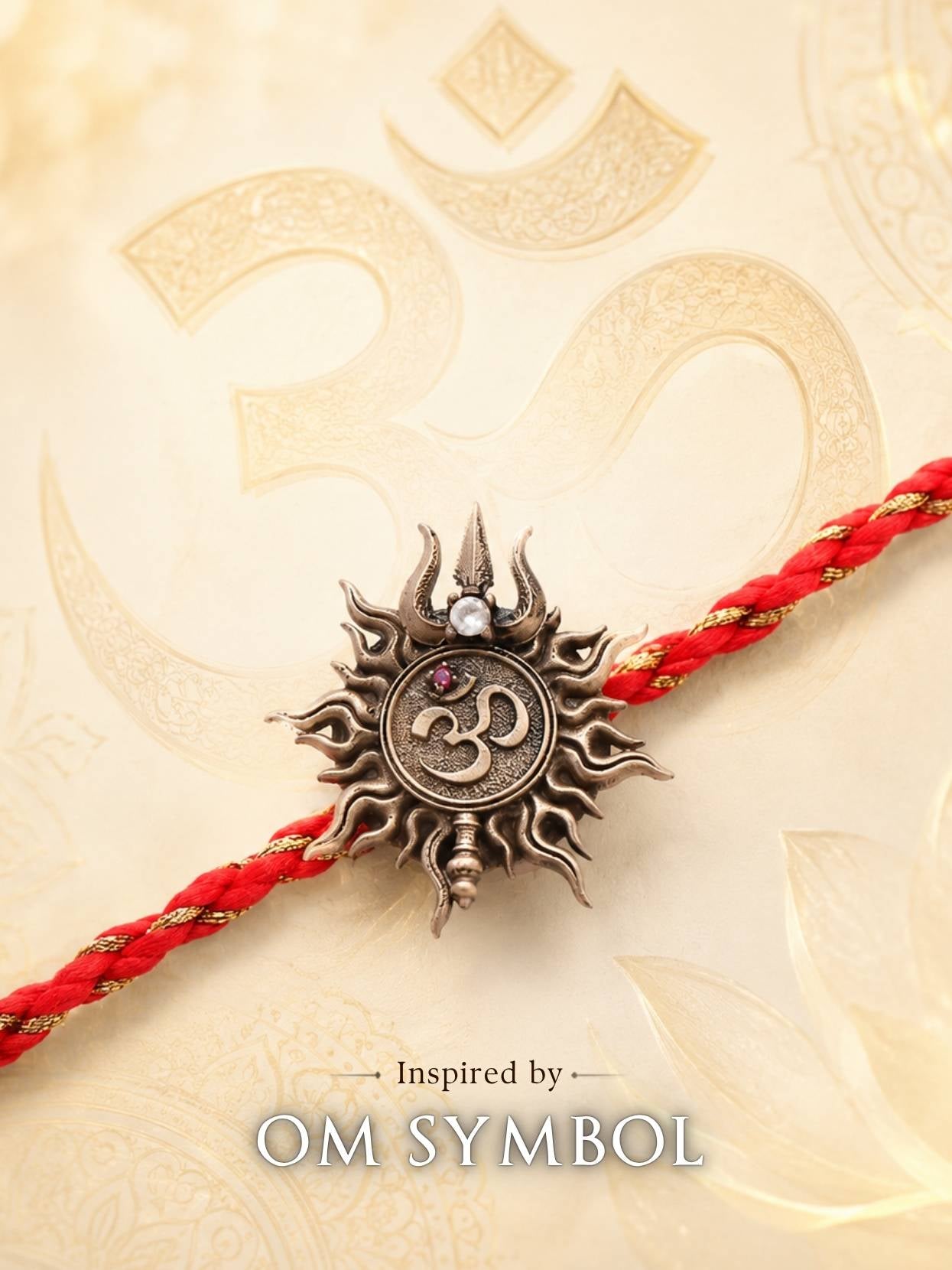 Mahadev Convertible Rakhi Button Cover