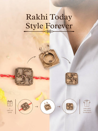 Mangalam Divine Convertible Rakhi Button Cover