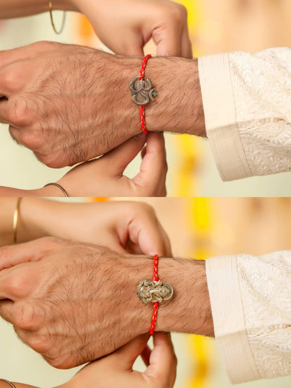 Mangalam Divine Convertible Rakhi Button Cover