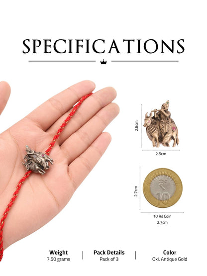 Shyam Sundar Convertible Rakhi Button Cover
