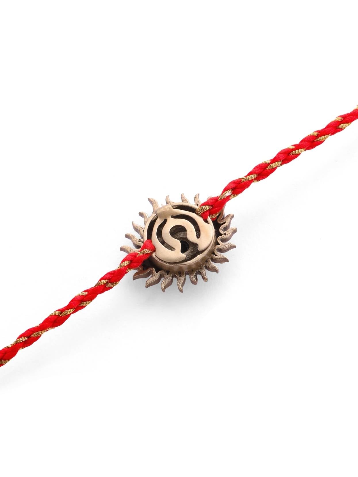 Adiyogi Awakening Convertible Rakhi Button Cover