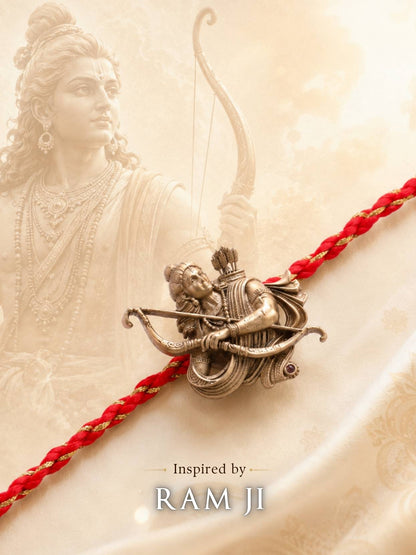 Ram Darbar Blessings Convertible Rakhi Button Cover