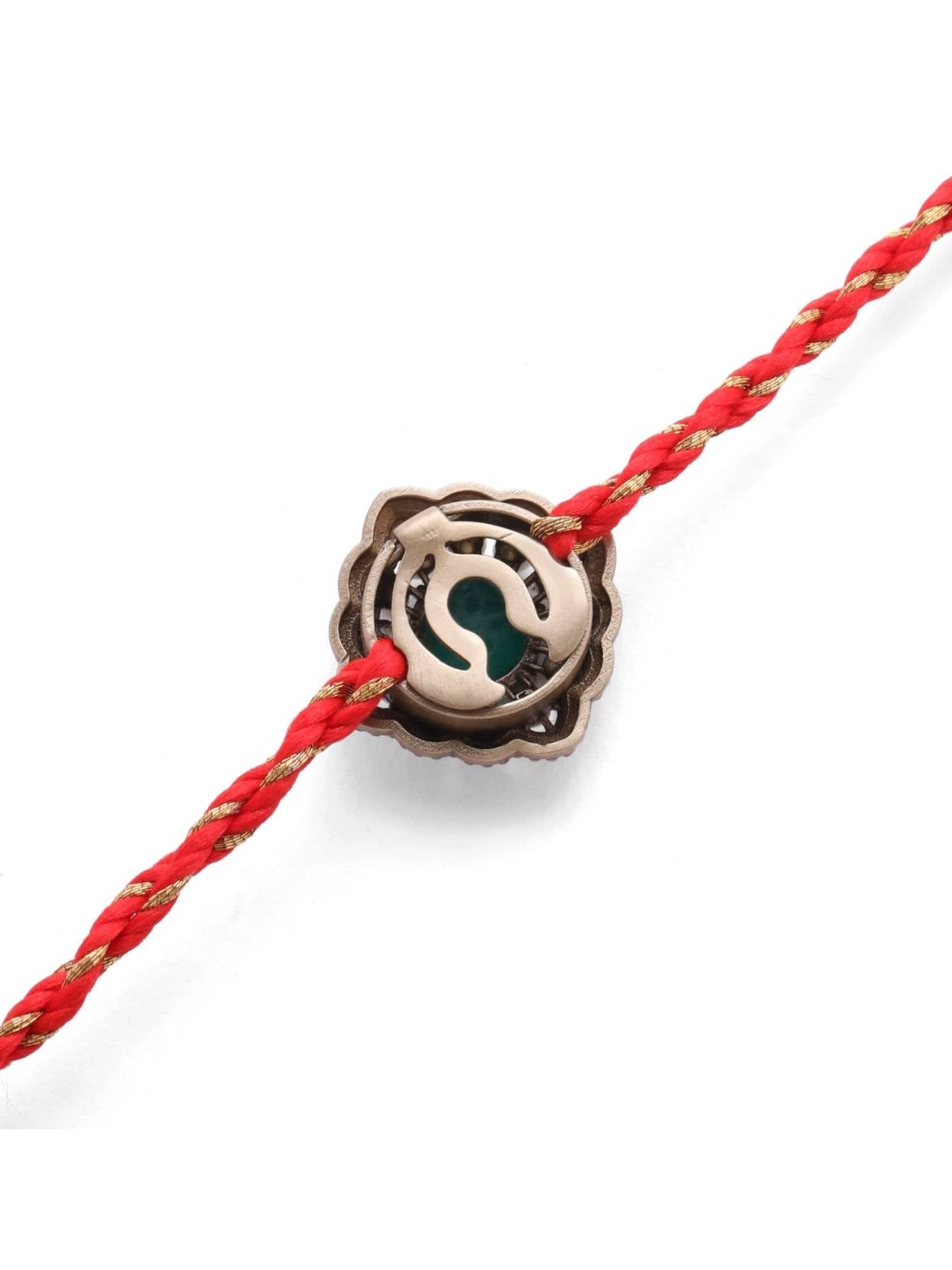 The Royal Trio Convertible Rakhi Button Cover