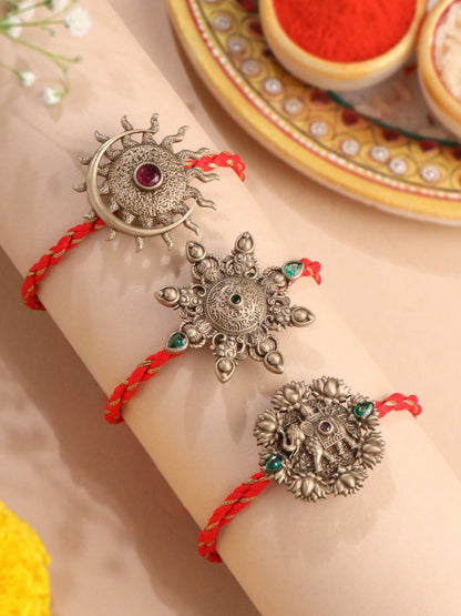 Celestial Convertible Rakhi Button Cover