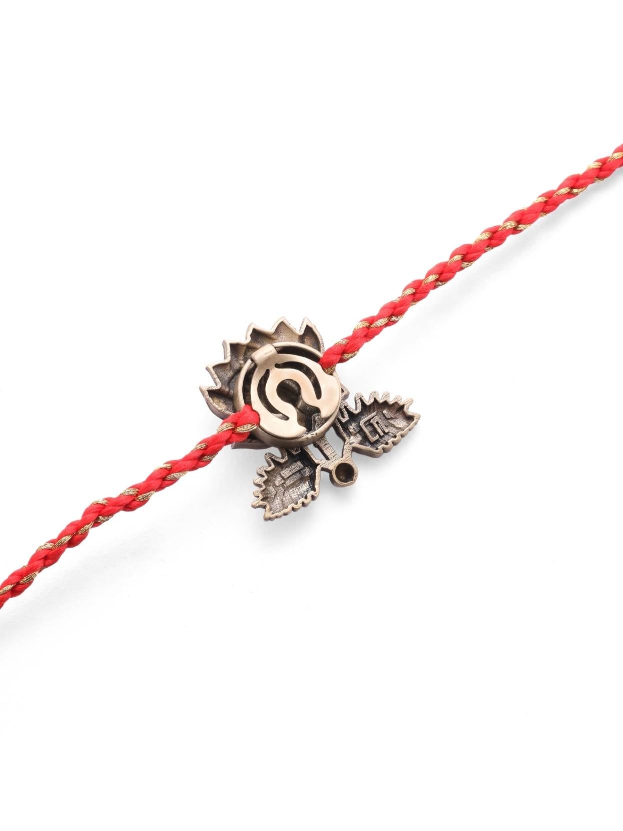 Ik Onkar Vaibhav Convertible Rakhi Button Cover