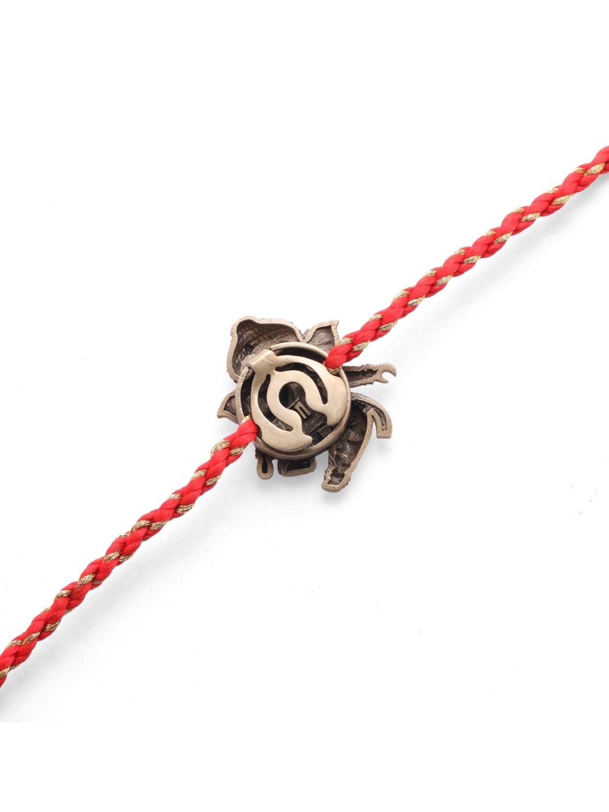 Lord Krishna, Shiva & Ganesha Antique Premium Designer Rakhi Button Cover – Pack of 3