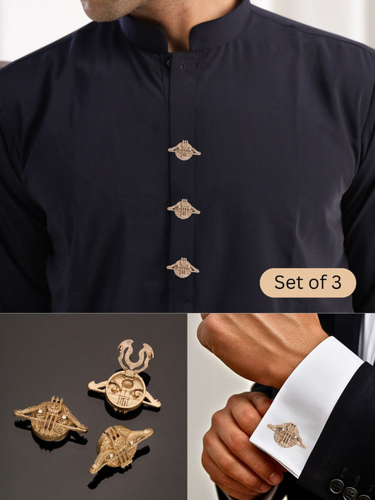Krishna Shyam Button Cover