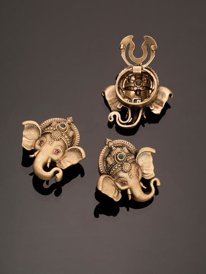 Divine Ganesha Button Cover