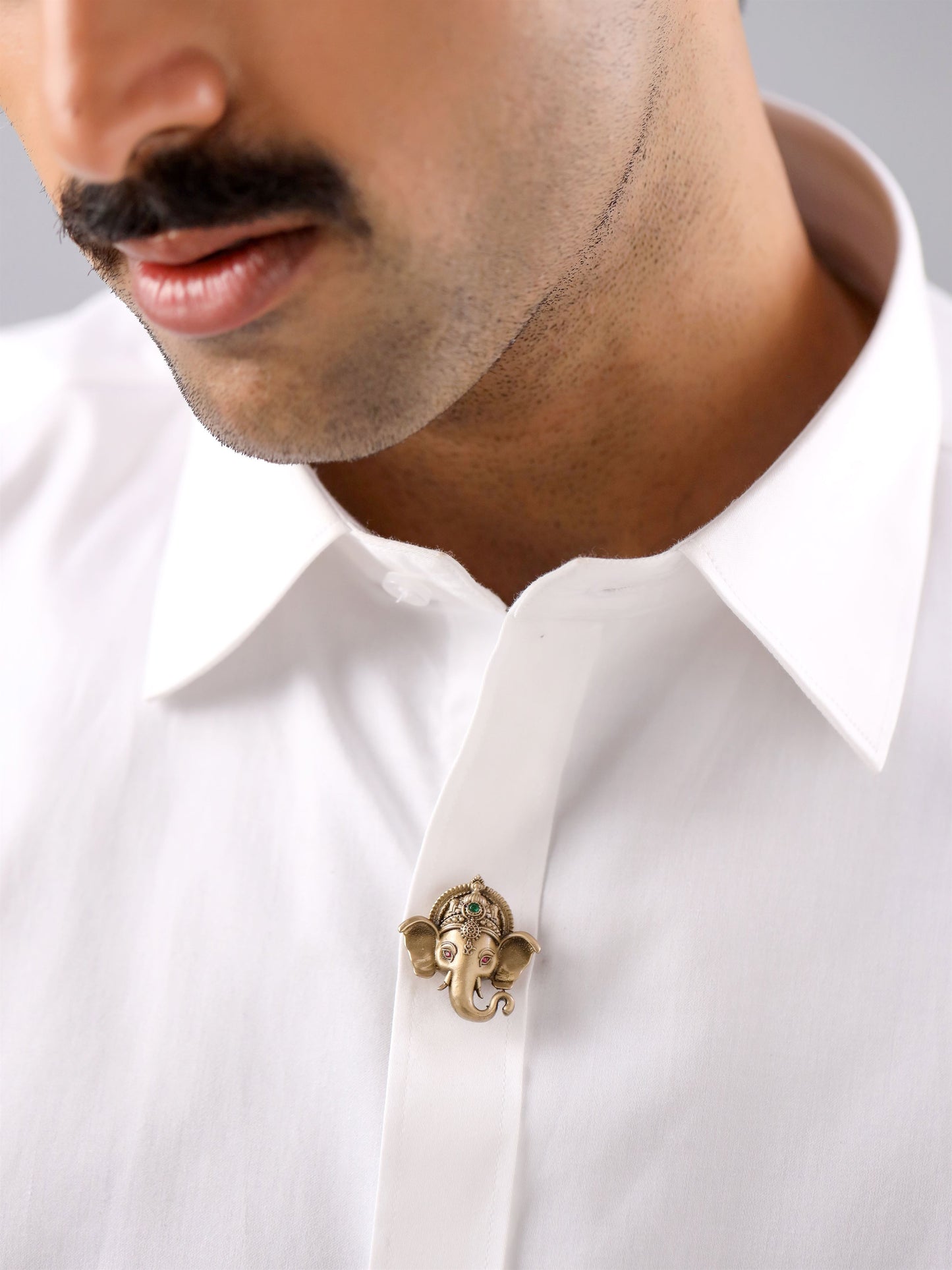 Divine Ganesha Button Cover
