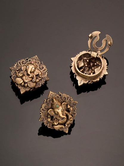 Royal Ganesha Button Cover