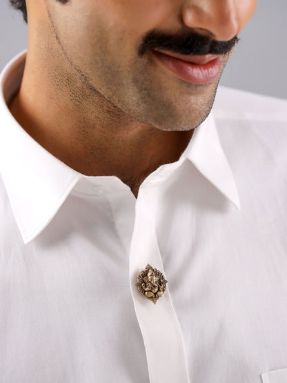 Royal Ganesha Button Cover