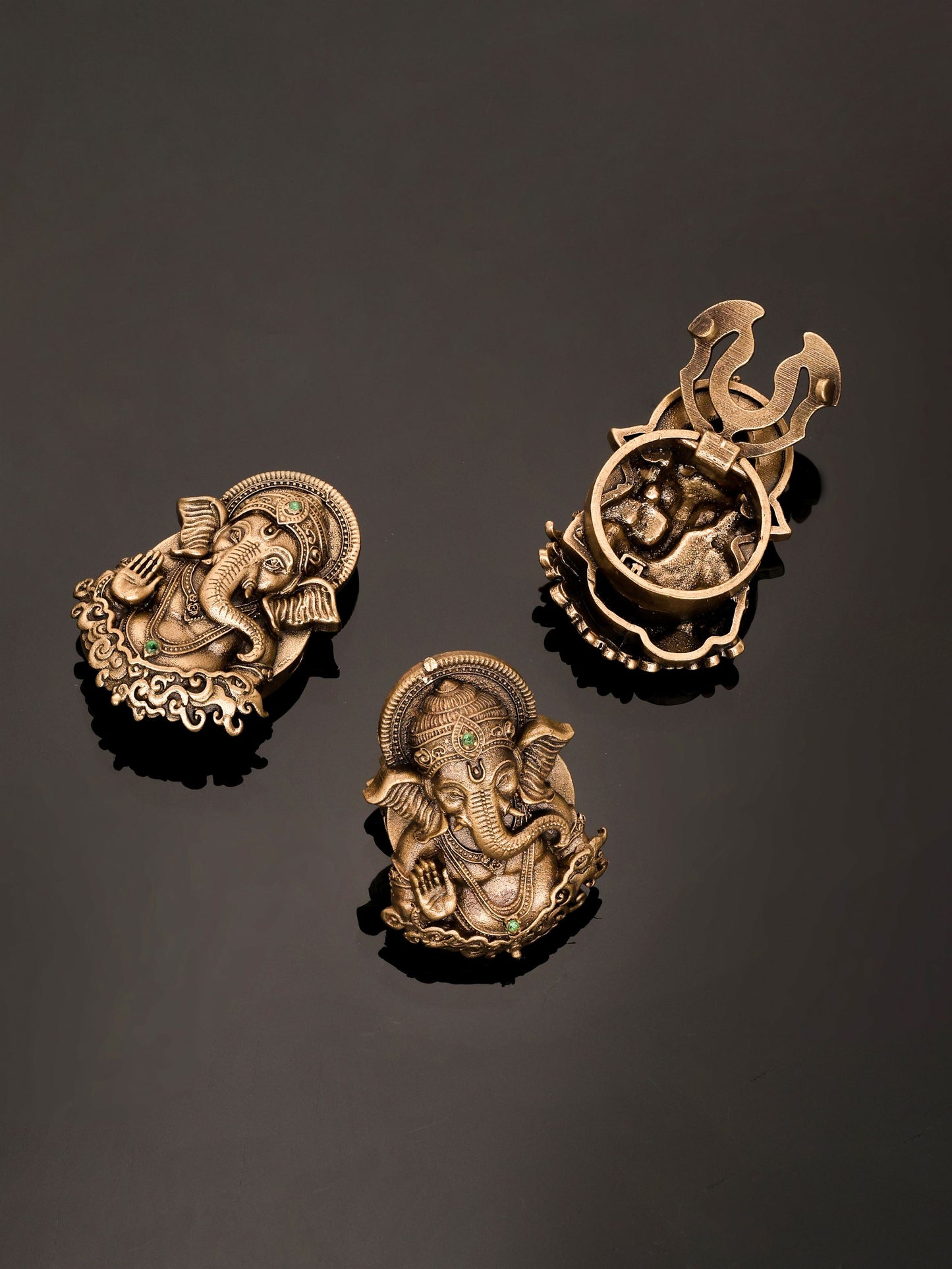 Sacred Ganesha Button Cover