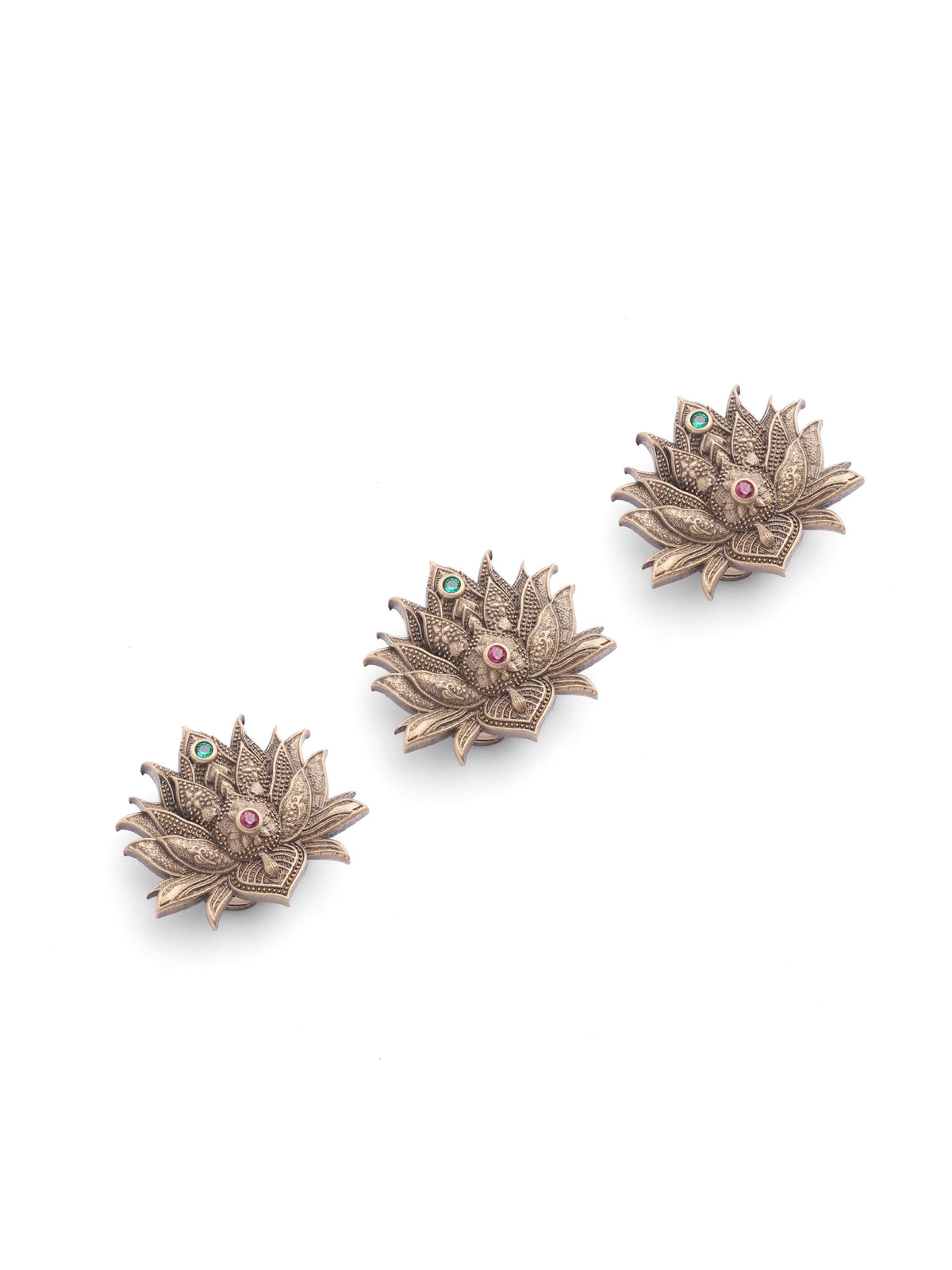 Divine Lotus Button Cover