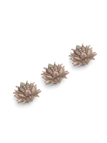 Divine Lotus Button Cover