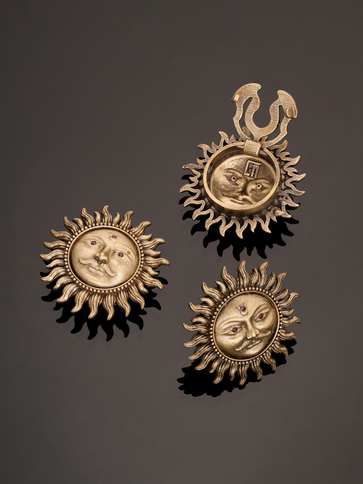 Radiant Surya Dev Button Cover