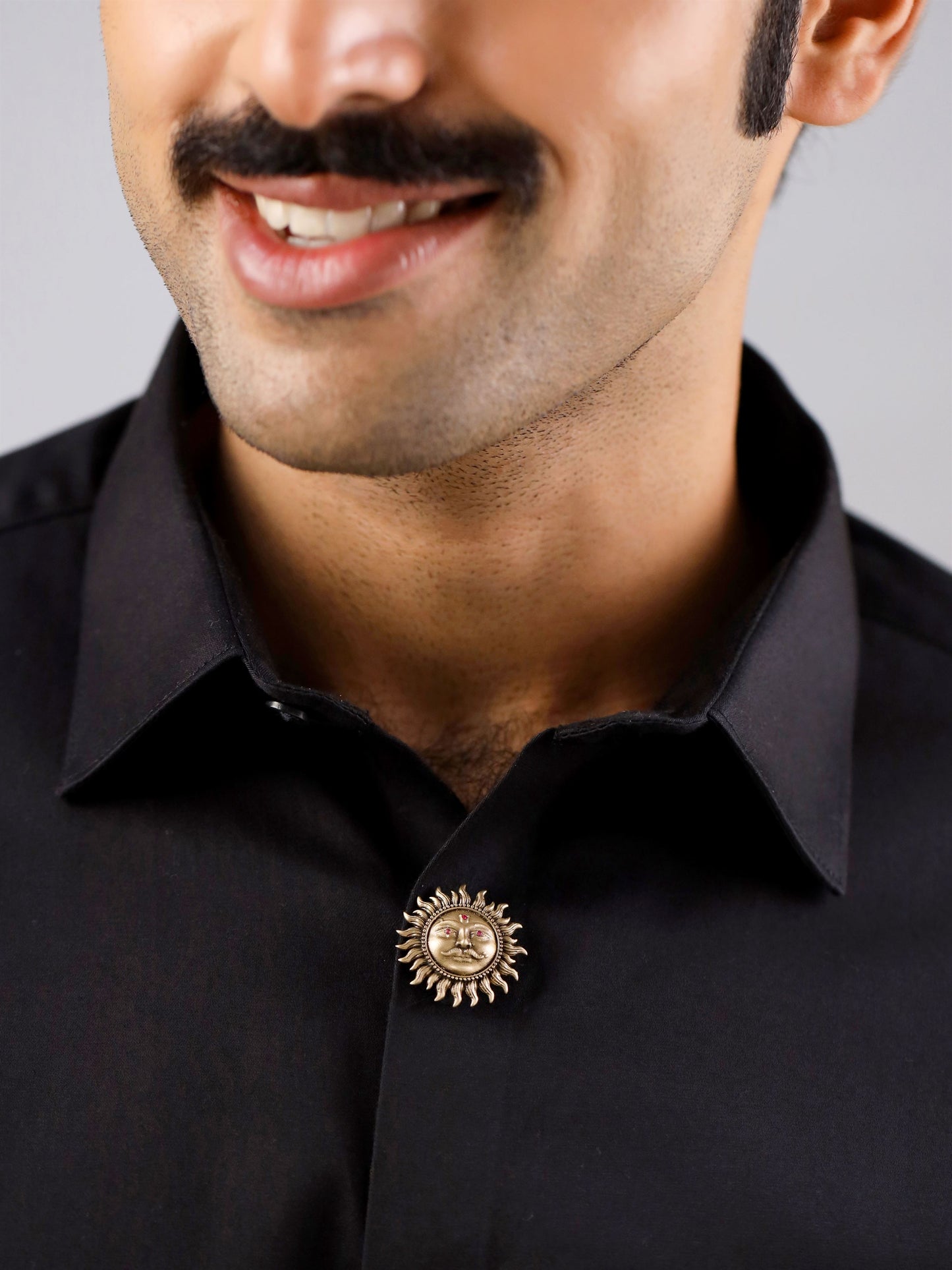 Radiant Surya Dev Button Cover