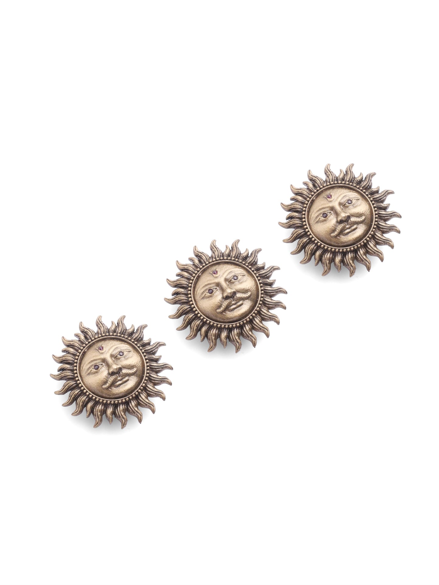 Radiant Surya Dev Button Cover